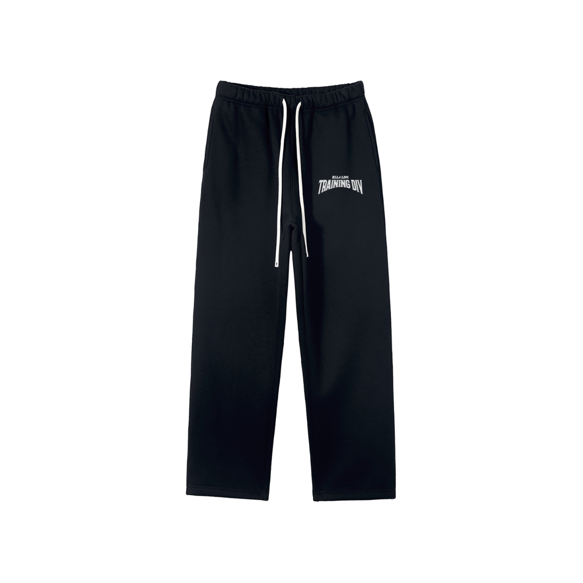 "Training Div." Straight Leg Joggers