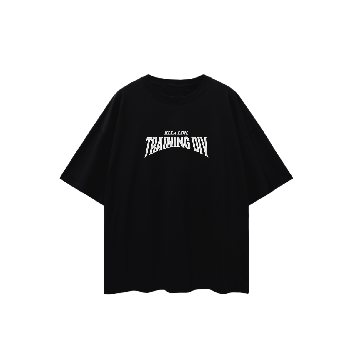 "Training Div." Oversized T-shirt